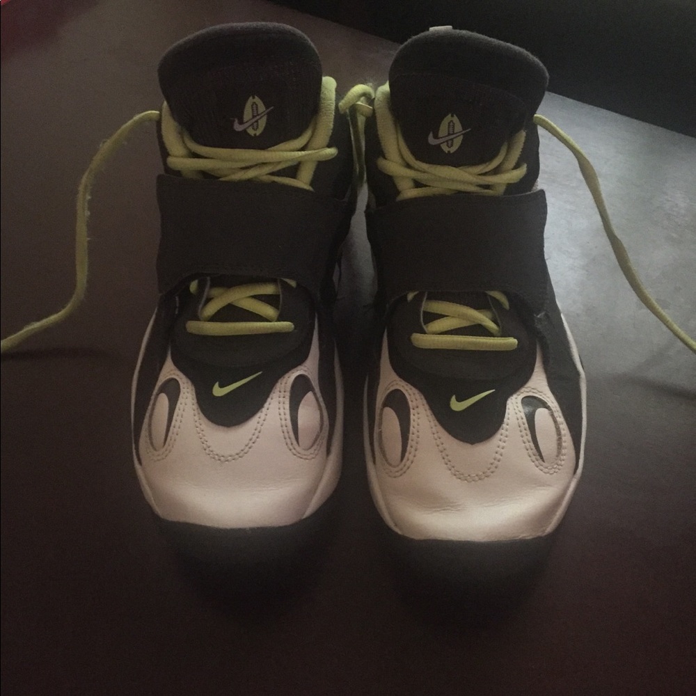 Nike Air Neon Green/ Lime Green - Picture 2 of 8